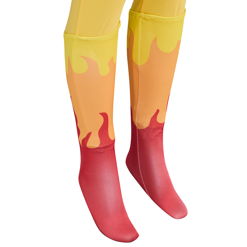 Firestar Cosplay Costume – Amazing Friends Angel Superhero Bodysuit | Astricos-Astricos