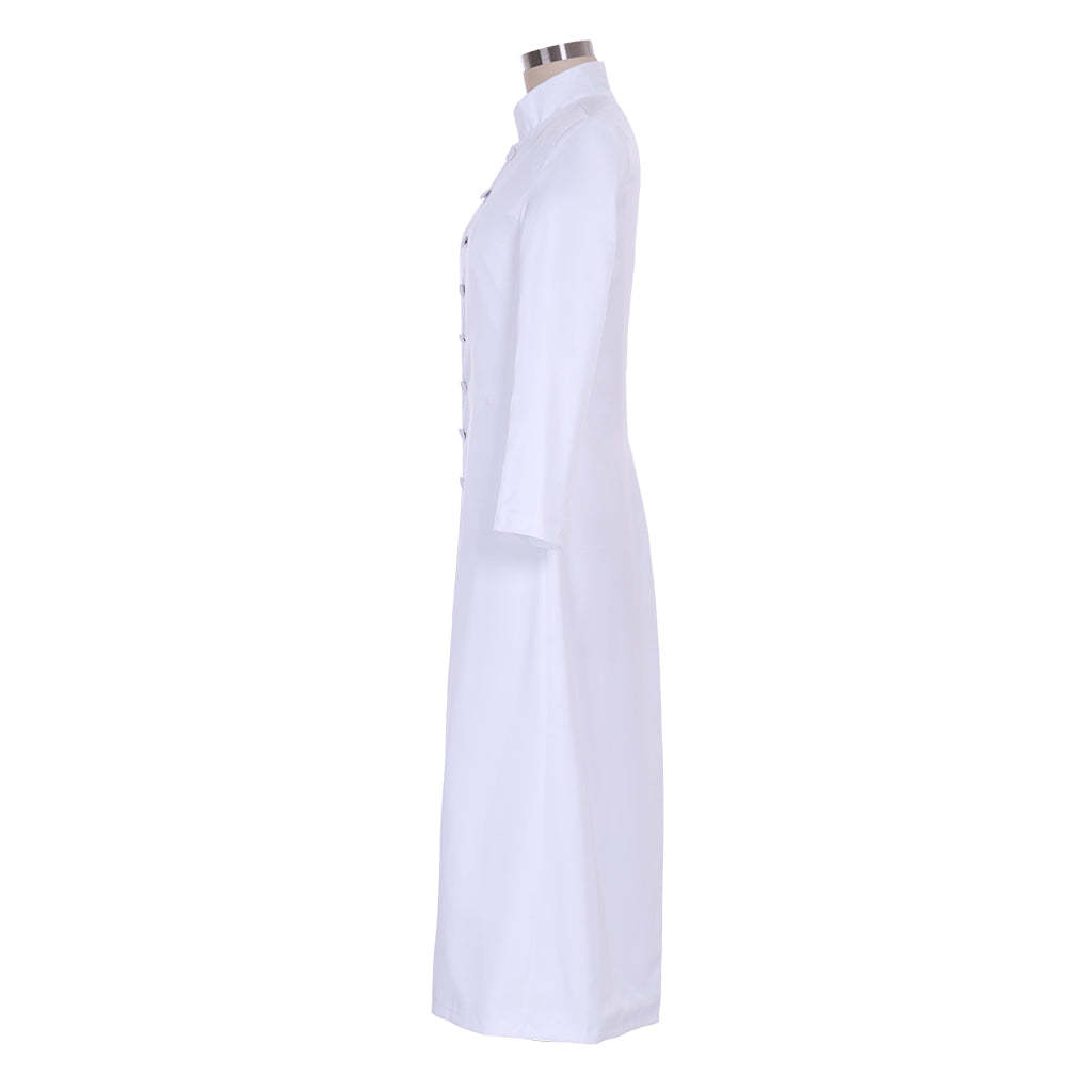 Custom Woman Priest Cosplay Costume – Elegant Long Pastor Uniform for Halloween & Carnival-Astricos