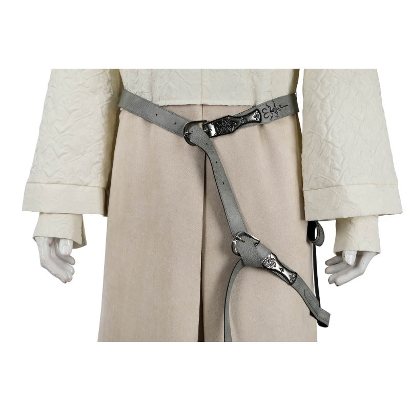 Gandalf the White Cosplay Costume Full Set - Lord of the Rings Premium Outfit-Astricos