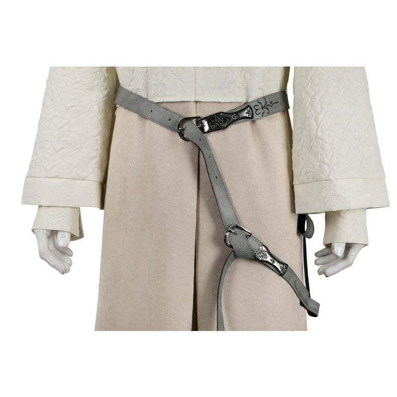Gandalf the White Cosplay Costume Full Set - Lord of the Rings Premium Outfit-Astricos