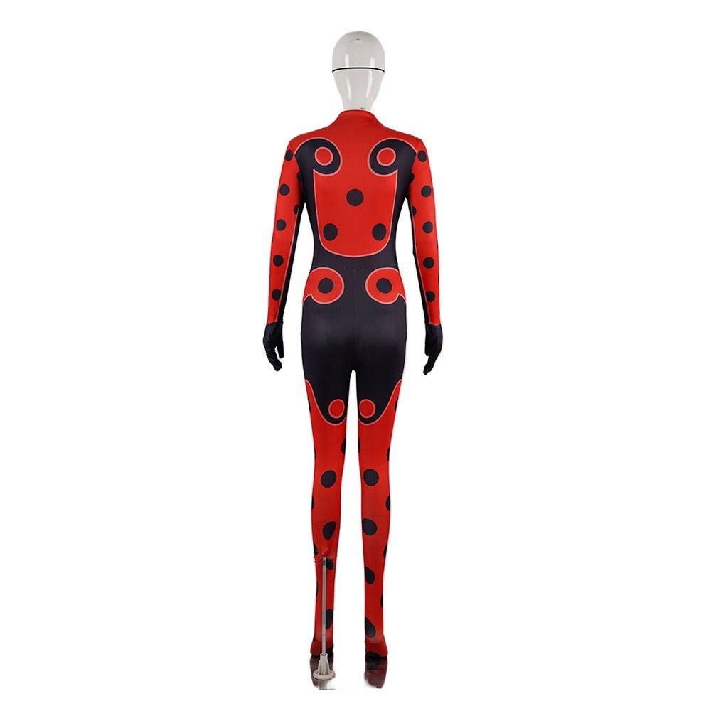 Authentic Miraculous Ladybug Cat Noir Black Jumpsuit Costume | Astricos-Astricos