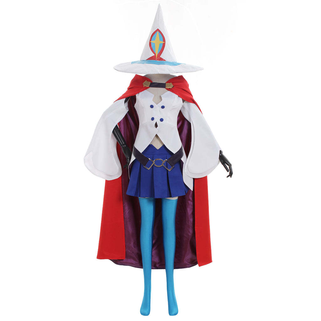 Little Witch Academia Lotte Jansson Cosplay Costume - Authentic Anime Outfit-Astricos