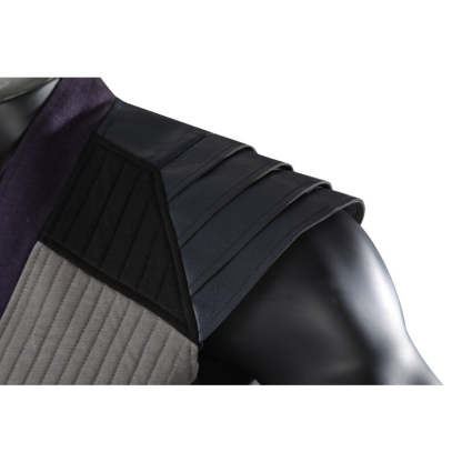 Mortal Kombat 1 Smoke Cosplay Costume Full Set with Mask for Halloween & Parties-Astricos