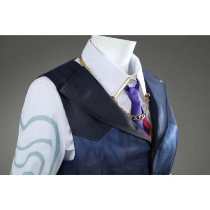 Valorant Women’s Cosplay Costume - Uniform Shirt, Vest & Skirt Set for Halloween & Parties-Astricos