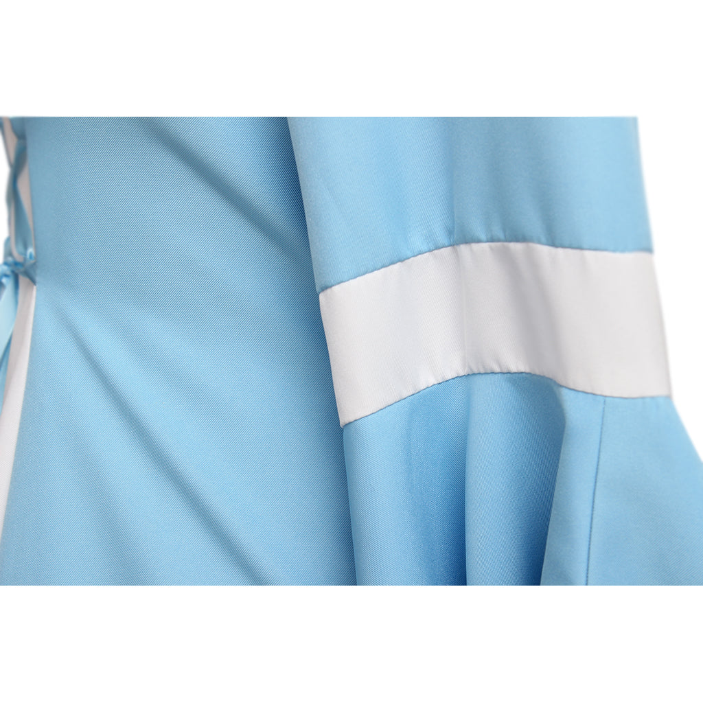 Custom Medieval Gothic Blue Vintage Dress for Women | Renaissance Victorian Elizabeth Costume-Astricos