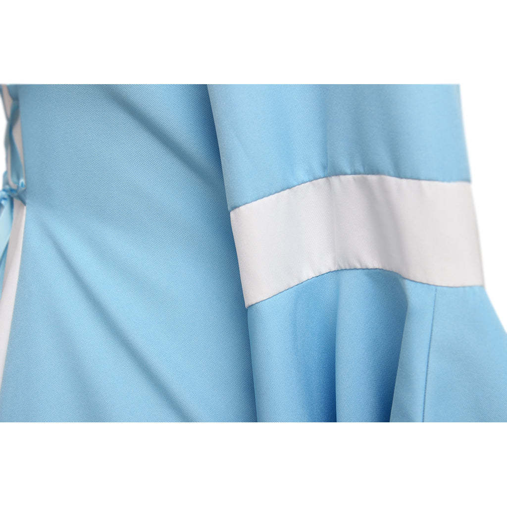 Custom Medieval Gothic Blue Vintage Dress for Women | Renaissance Victorian Elizabeth Costume-Astricos