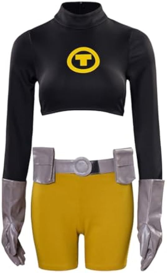 Terra Titan Cosplay Costume for Women - Superhero Suit for Halloween & Conventions-Astricos