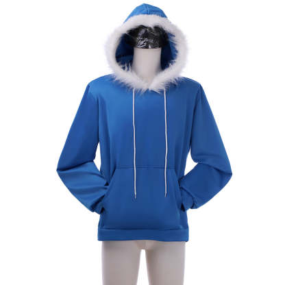 Undertale Sans Cosplay Costume for Men – Blue Hoodie Game Outfit | Astricos-Astricos