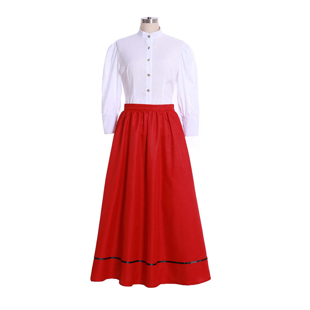 Medieval Victorian Edwardian Dress Suit - Renaissance Colonial Civil War Costume for Tudor Royal Wedding-Astricos