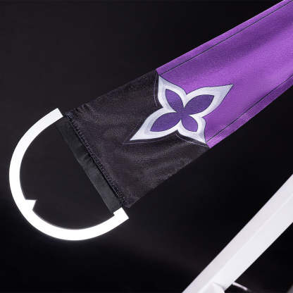 Honkai Star Rail Black Swan Cosplay Costume - Purple Dress & Wig Set | Astricos-Astricos