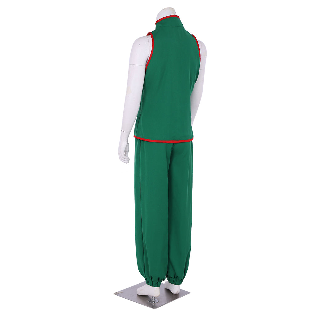 Sie Kensou Cosplay Costume - Men's Blue Kung Fu Suit | The King of Fighters-Astricos