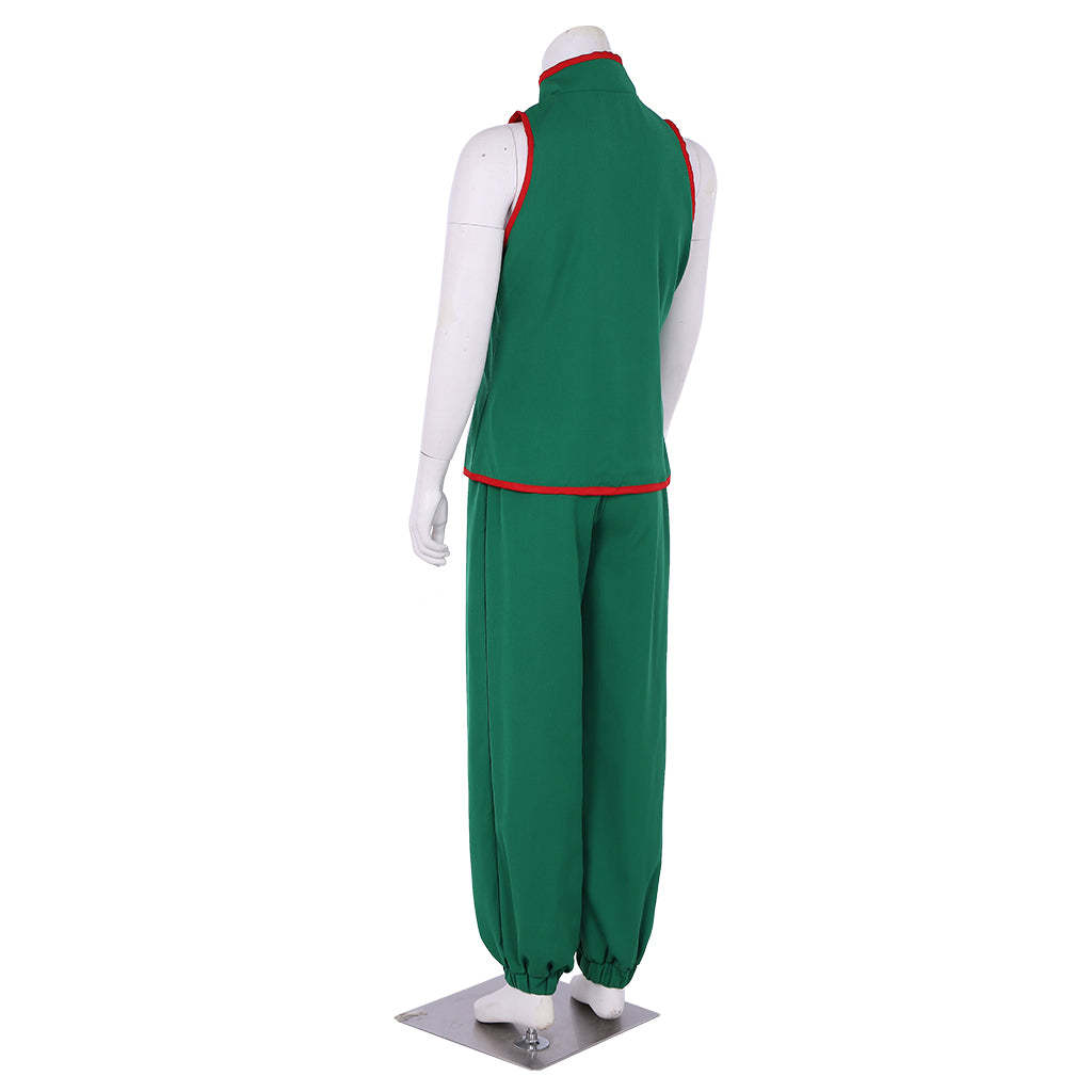 Sie Kensou Cosplay Costume - Men's Blue Kung Fu Suit | The King of Fighters-Astricos