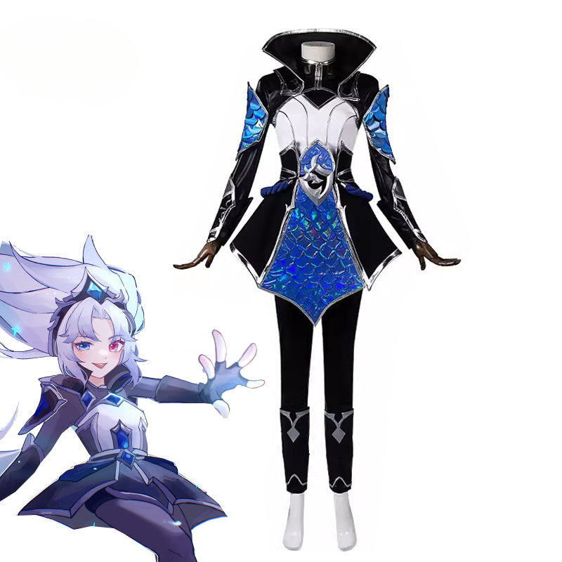LOL Aspect of Twilight Zoe Cosplay Costume - EDG Champion Skin Halloween Outfit-Astricos