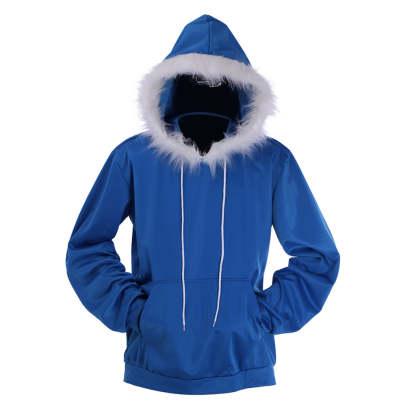 Undertale Sans Cosplay Costume for Men – Blue Hoodie Game Outfit | Astricos-Astricos
