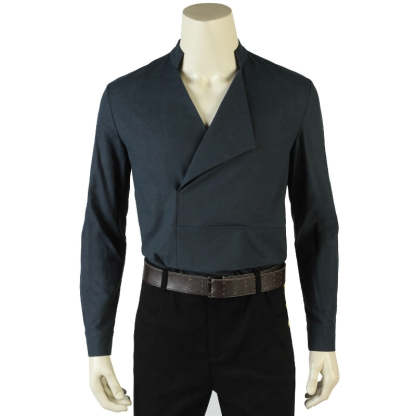 Han Solo Cosplay Costume - Premium Suede Jacket & Leather Belt Set for Star Wars Fans-Astricos