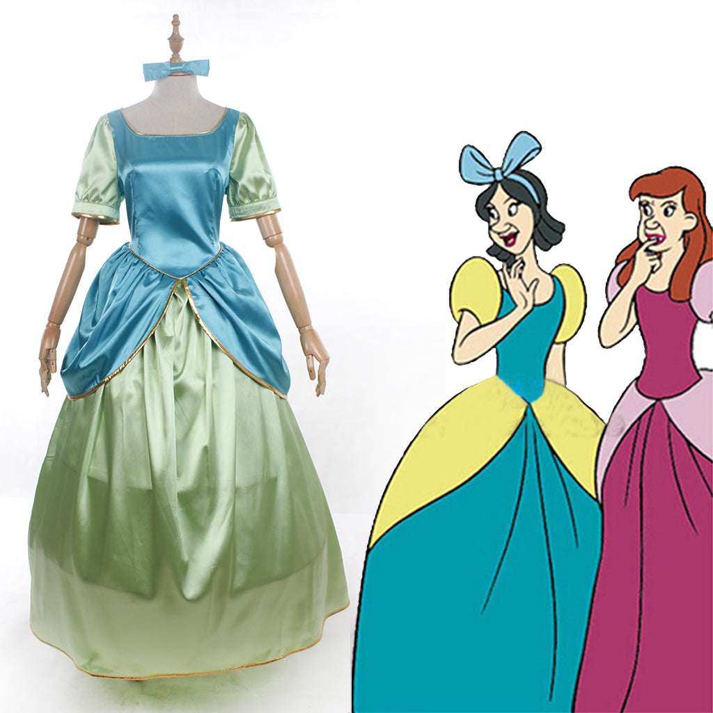 Disney Cinderella Princess, Prince, Stepmother & Maid Cosplay Costumes | Astricos-Astricos