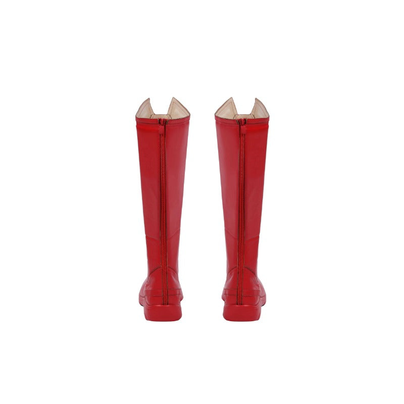 Superhero Legacy Clark Kent Cosplay Costume - Blue Zentai Bodysuit with Red Cape | Astricos-Astricos