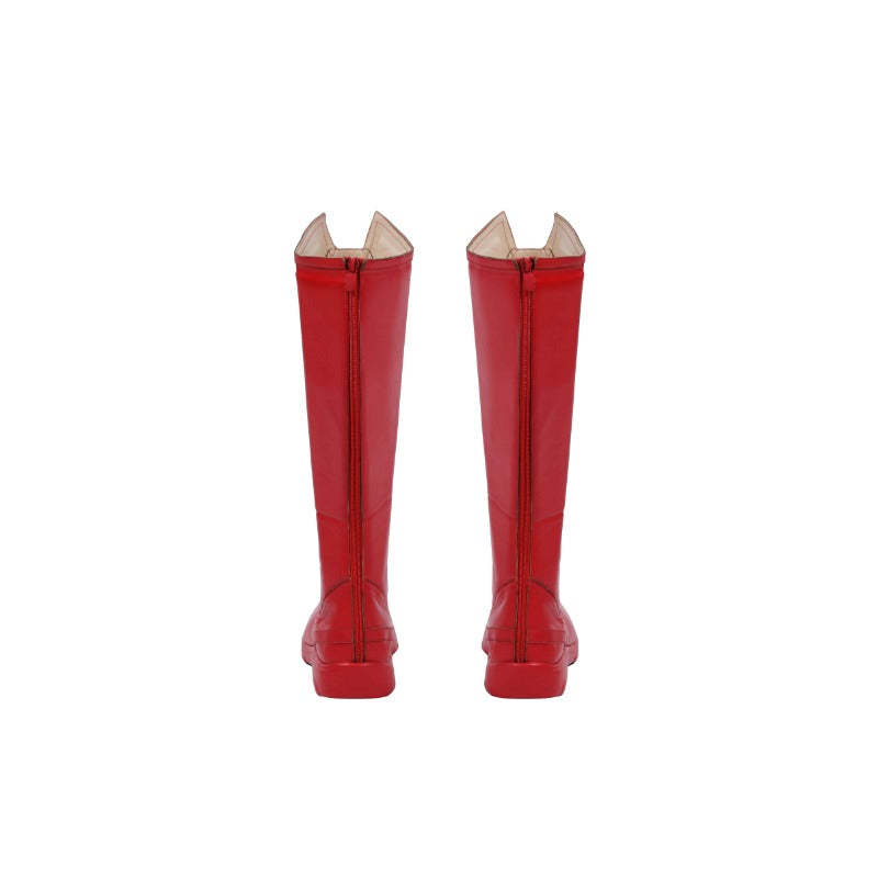 Superhero Legacy Clark Kent Cosplay Costume - Blue Zentai Bodysuit with Red Cape | Astricos-Astricos