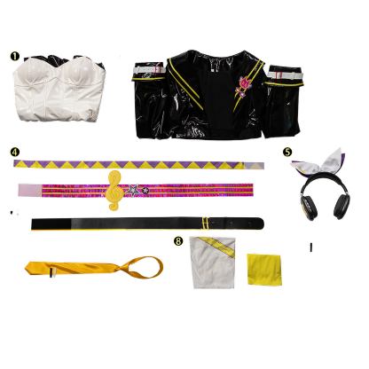 Len and Rin Cosplay Costumes - Muse Dash & Project Mirai Sekai Halloween Outfits-Astricos