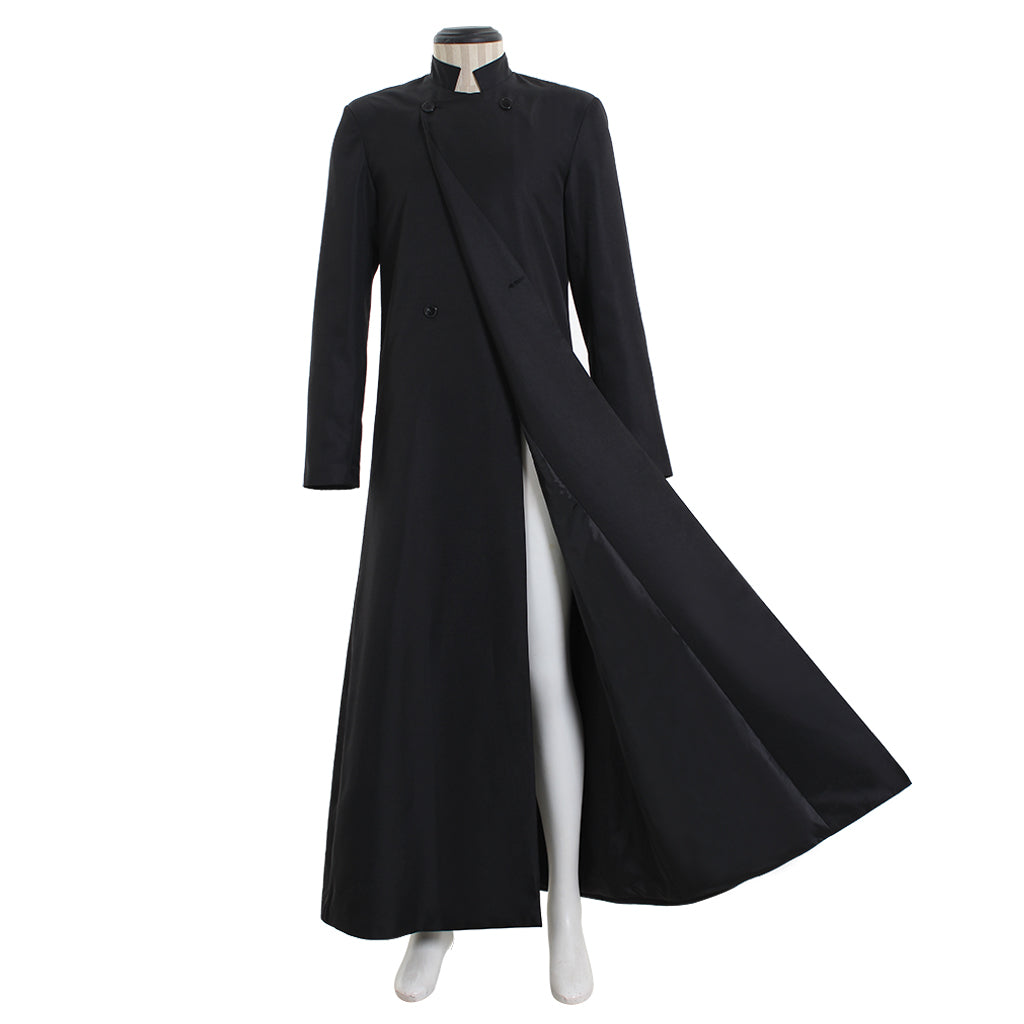 Men's Double Breasted Minister Choir Cassock Robe - Elegant Clergy Vestment-Astricos