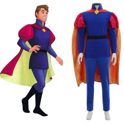 Disney Sleeping Beauty Aurora & Prince Phillip Cosplay Costume Series | Astricos-Astricos