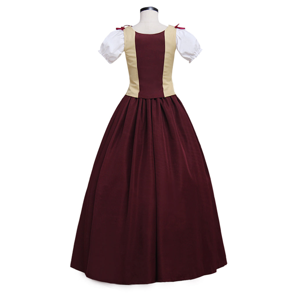 Medieval Victorian Princess Dress - 18th Century Renaissance Royal Court Ball Gown-Astricos