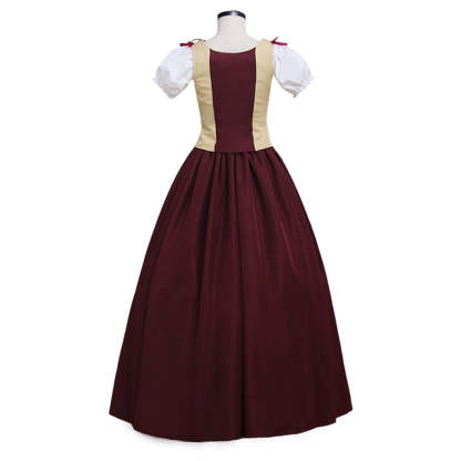 Medieval Victorian Princess Dress - 18th Century Renaissance Royal Court Ball Gown-Astricos