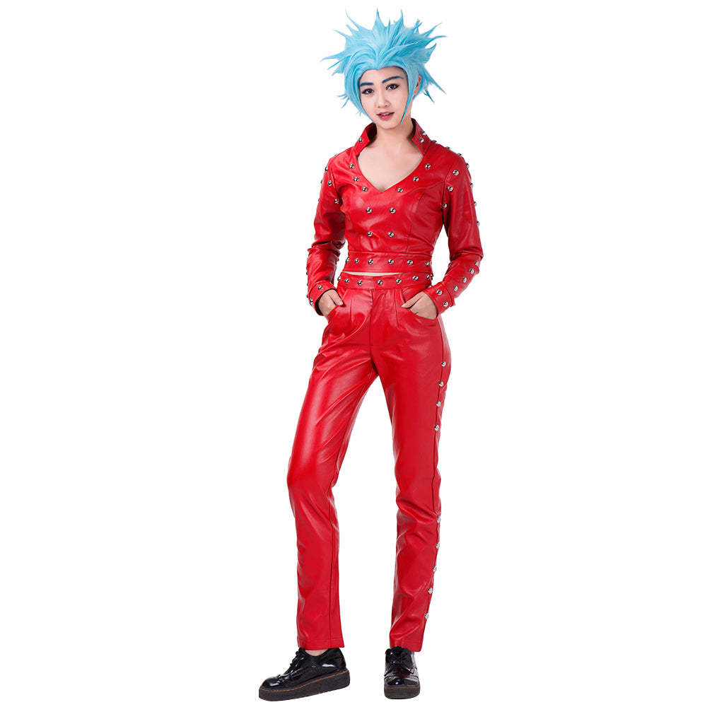 The Seven Deadly Sins Ban Cosplay Fox's Sin of Greed Costume - Premium Quality | Astricos-Astricos