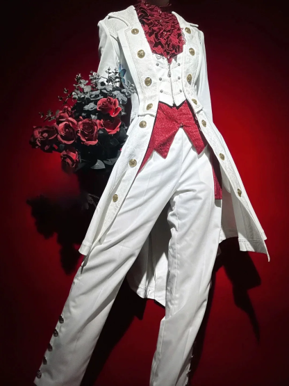 Gothic Lolita Prince Outfit, Custom‑Made for Medieval‑Themed Events
