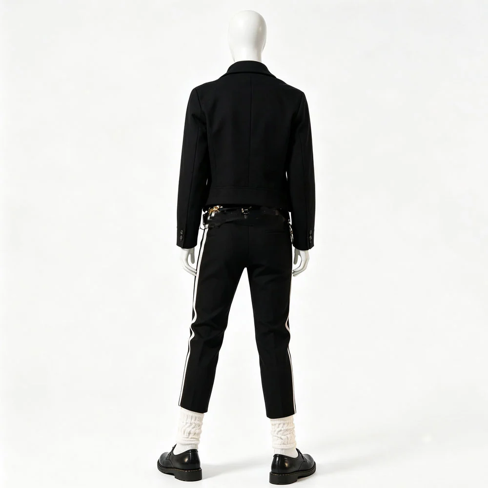 Michael Jackson Bad Tour Cosplay Outfit Custom Punk Costume for Stage & Halloween