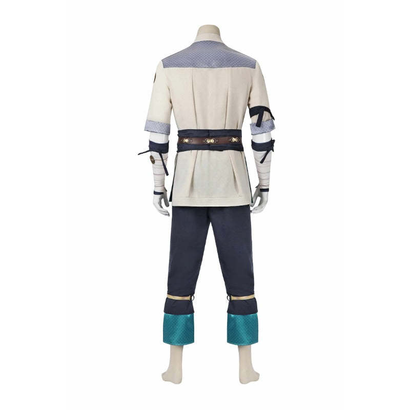 Mortal Kombat 1 Raiden Cosplay Costume Full Set - Thunder God Battle Uniform for Halloween & Cosplay Events-Astricos