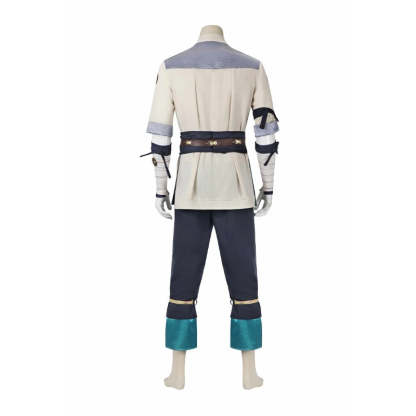 Mortal Kombat 1 Raiden Cosplay Costume Full Set - Thunder God Battle Uniform for Halloween & Cosplay Events-Astricos