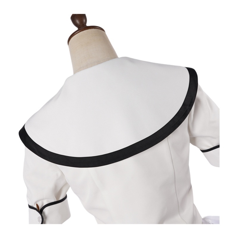 Summer Pocket Cosplay Costume - Sorakado Ao & Naruse Shiroha Anime White JK Outfit for Cosplay Enthusiasts-Astricos