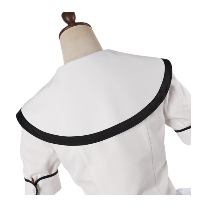 Summer Pocket Cosplay Costume - Sorakado Ao & Naruse Shiroha Anime White JK Outfit for Cosplay Enthusiasts-Astricos