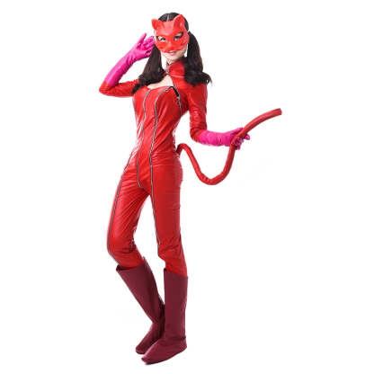 Authentic Persona 5 Ann Takamaki Panther Cosplay Costume - Astricos-Astricos