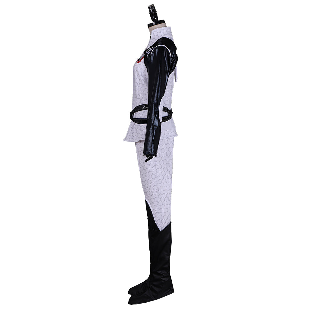 Miranda Lawson Cosplay Costume Women Battle Suit | Mass Effect Full Set Outfit | Astricos-Astricos