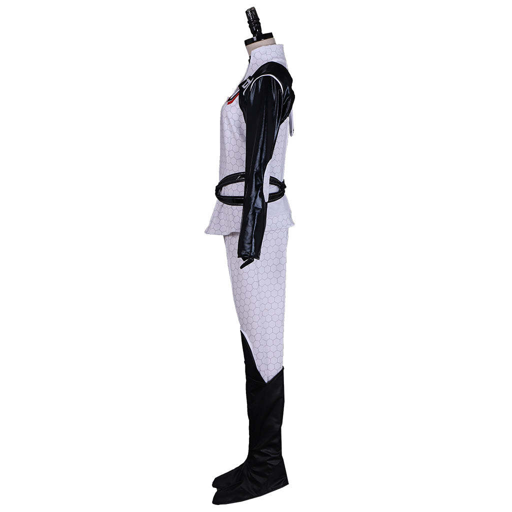 Miranda Lawson Cosplay Costume Women Battle Suit | Mass Effect Full Set Outfit | Astricos-Astricos