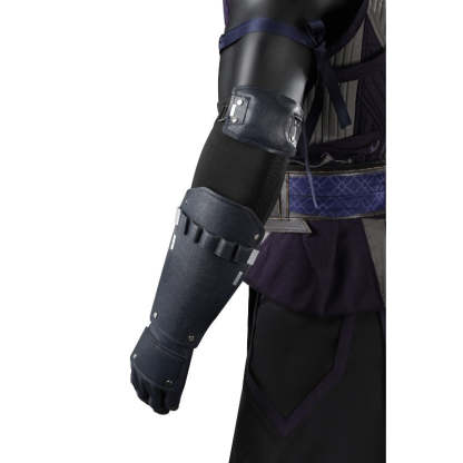 Mortal Kombat 1 Smoke Cosplay Costume Full Set with Mask for Halloween & Parties-Astricos