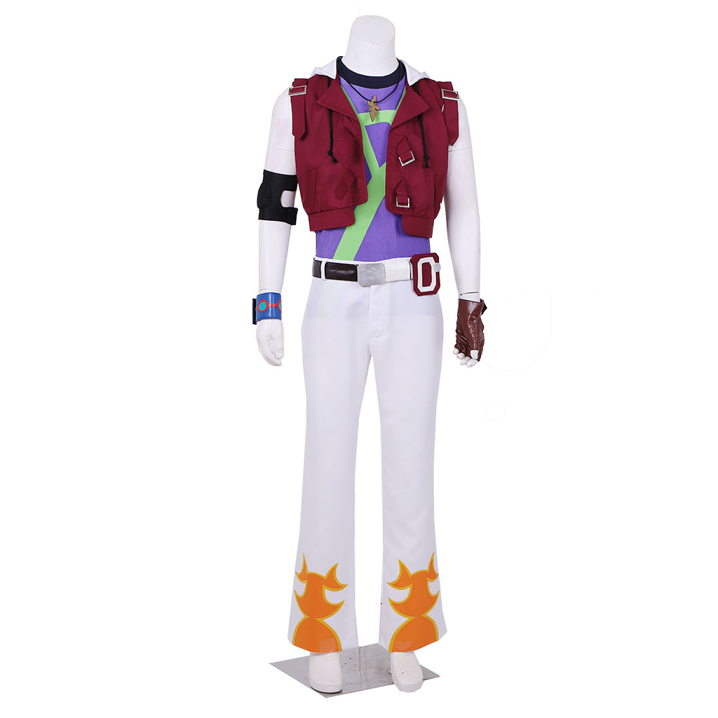 Yu-Gi-Oh! Yuma Tsukumo Cosplay Costume - Authentic Anime Game Outfit for Events-Astricos
