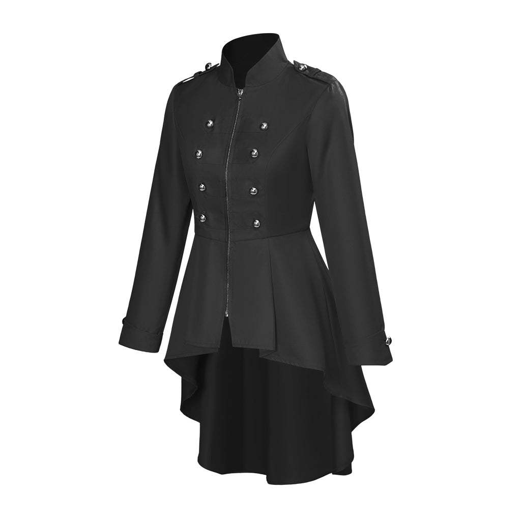 Edward Black Coat Cosplay Costume For Women – Official-Inspired, High-Quality Outfit