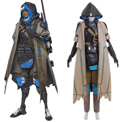 OW Ana Cosplay Costume | Authentic Overwatch Character Outfit for Cosplay Enthusiasts-Astricos
