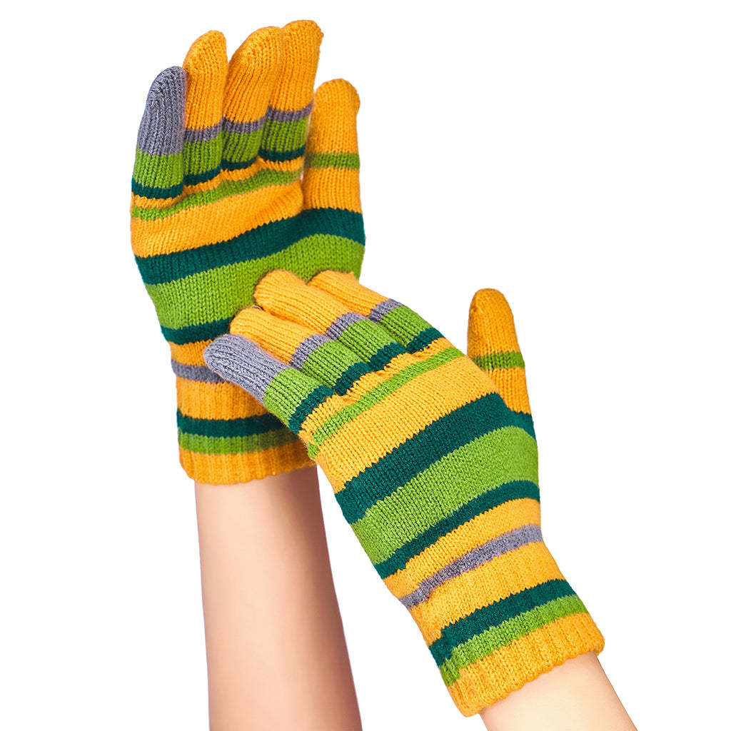 Coraline Striped Gloves Cosplay Costume – Ideal for Halloween & Cosplay Fans-Astricos
