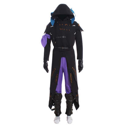 Raven Demon Cosplay Costume for Men - Full Set Hoodie Uniform | Game Series-Astricos