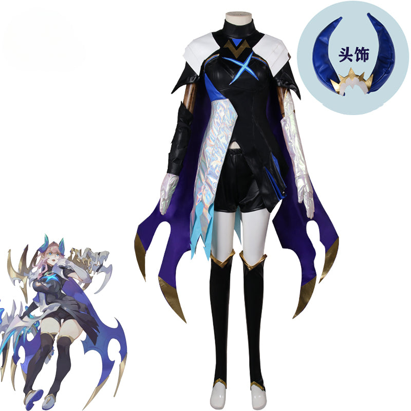 DRX Ashe Cosplay Costume - League of Legends LOL Ashe Women Outfit-Astricos