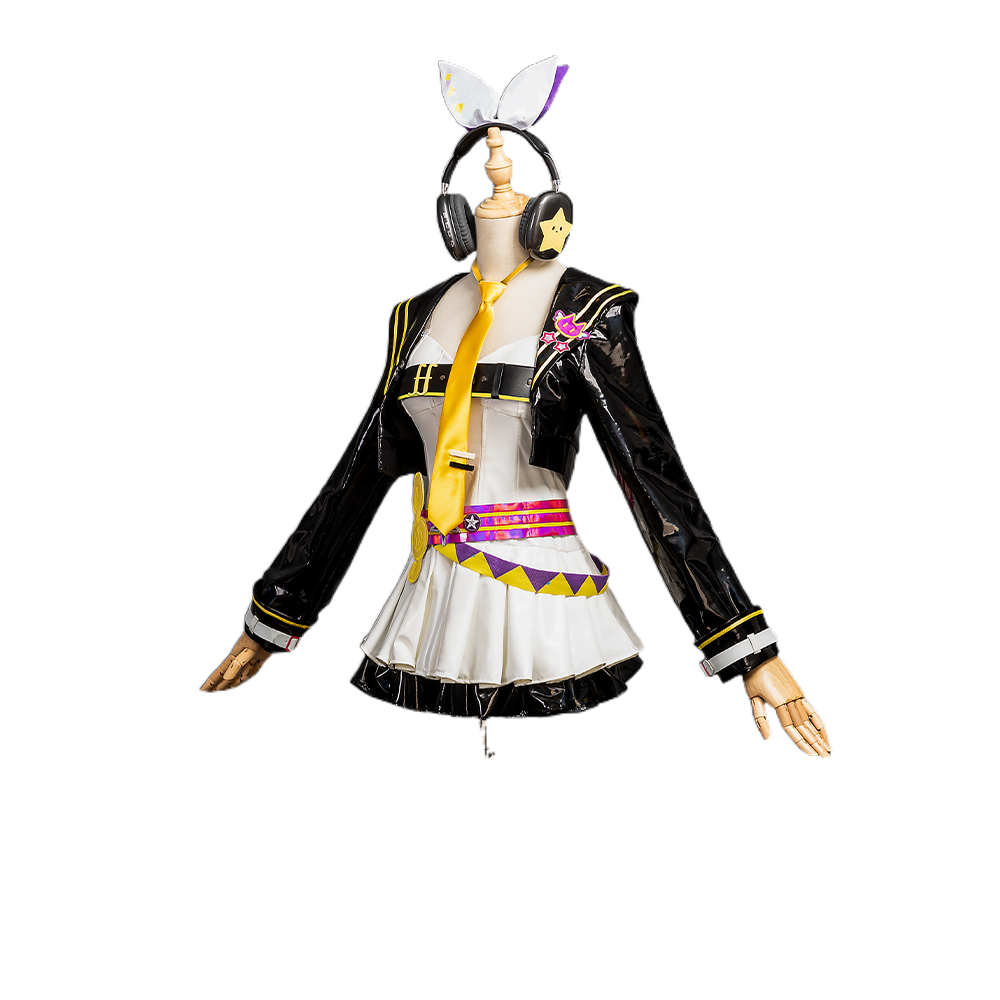 Len and Rin Cosplay Costumes - Muse Dash & Project Mirai Sekai Halloween Outfits-Astricos