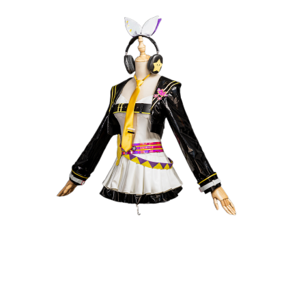 Len and Rin Cosplay Costumes - Muse Dash & Project Mirai Sekai Halloween Outfits-Astricos