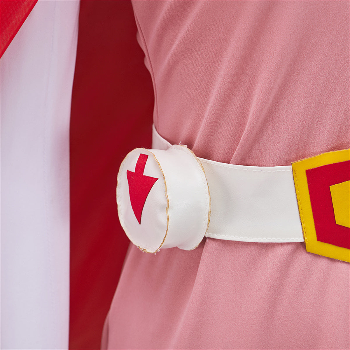 Official Science Ninja Team Gatchaman Pink Jun Cosplay Costume – Anime Outfit-Astricos