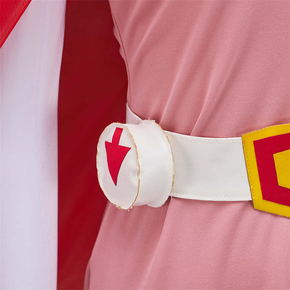 Official Science Ninja Team Gatchaman Pink Jun Cosplay Costume – Anime Outfit-Astricos