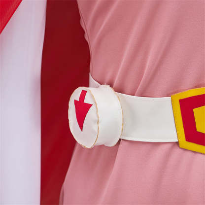 Official Science Ninja Team Gatchaman Pink Jun Cosplay Costume – Anime Outfit-Astricos