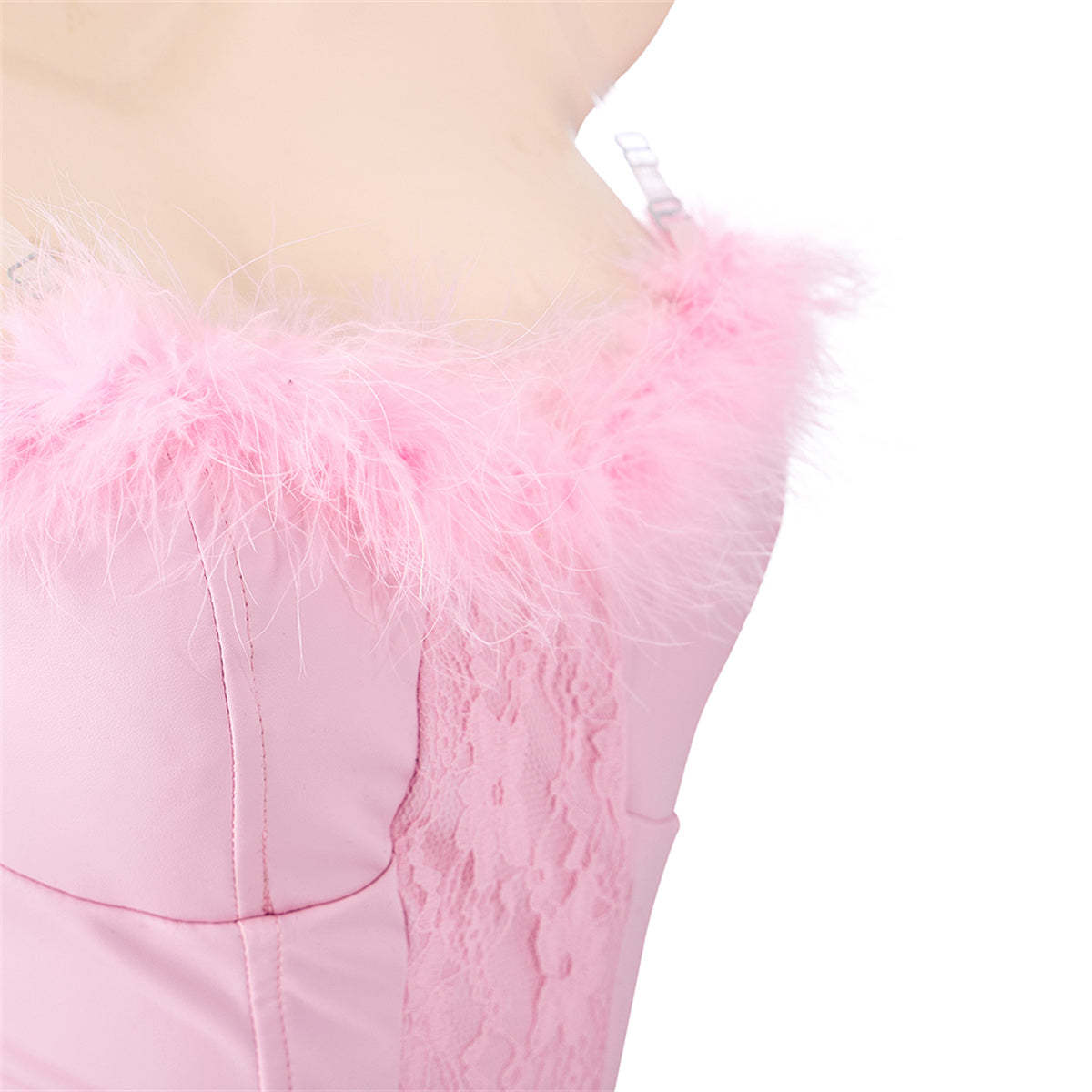 Legally Blonde Pink Bunny Jumpsuit Cosplay Costume – Iconic Elle Woods Outfit-Astricos